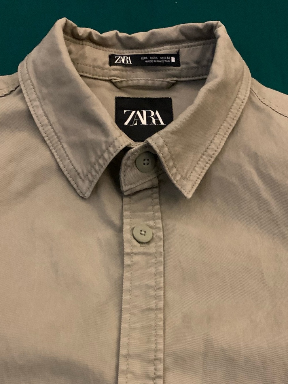 Zara LS Heavy Cotton 3 Season Shirt